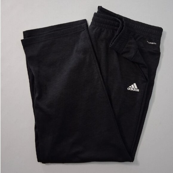 Adidas Climawarm Pants Mens 2XL Black Warmups Gym Training Pockets Drawstrings - Picture 3 of 13